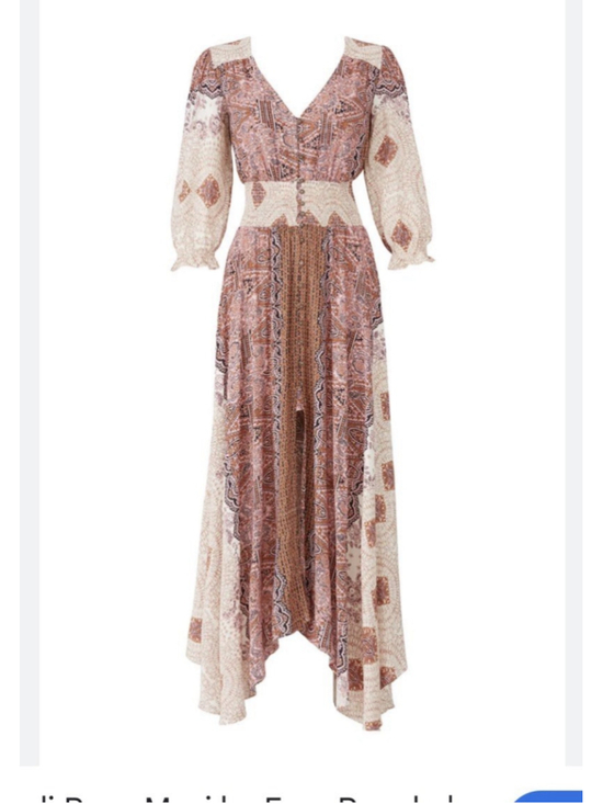 Free People Dresses & Skirts - Free People Mexicali Rose Maxi Dress Medium Paisley Boho Cottagecore Smock